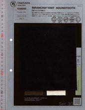 画像をギャラリービューアに読み込む, RIRANCHA® KNIT HOUNDTOOTH / 1039200 1/2