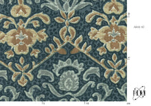 画像をギャラリービューアに読み込む, Silver lame yarn stripe voil / ARB8059