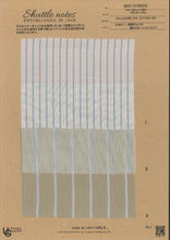 画像をギャラリービューアに読み込む, Organic Cotton 60/- X Hard-Twist Polyester Lawn Cloth Stripe/ MSC75823OG 2/3